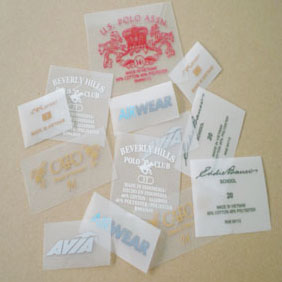 Heat transfer label